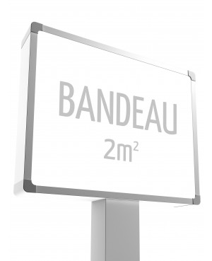  Bandeaux -150gr - 2m² hauteur 16 cm