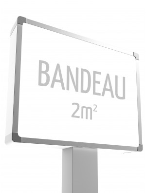  Bandeaux -150gr - 2m² hauteur 16 cm